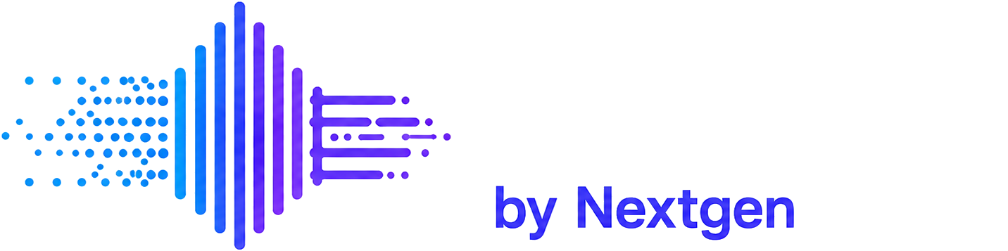 DeDDoS by Nextgen — white wordmark